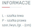 PÓŁKA WISZĄCA MŁODZIEŻOWA NEXT System NX16 Meblar - Sosna bielona / Earth szara LAMINAT do pokoju nastolatka nad biurko komodę