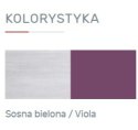 SZAFKA NOCNA MEBLE MŁODZIEŻOWE NEXT System NX17 Meblar - Sosna bielona / Viola mała szafka do pokoju nastolatka dziecka sypialni SZAFKA NOCNA MEBLE MŁODZIEŻOWE NEXT System NX17 Meblar - Sosna bielona / Viola mała szafka do pokoju nastolatka dziecka sypialni
