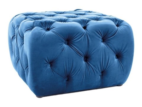 PUF SOPHIA VELVET GRANATOWA BLUVEL 86 - tapicerowana aksamitna pufa, prostokątne siedzisko, pikowana, do salonu PUF SOPHIA VELVET GRANATOWA BLUVEL 86 - tapicerowana aksamitna pufa, prostokątne siedzisko, pikowana, do salonu