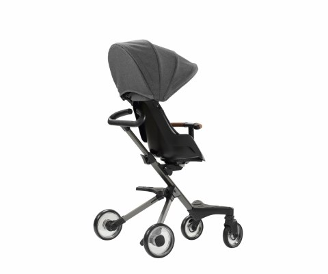 Qplay Qplay Easy Wózek Dziecięcy 3w1 Grey - wygodna, nowoczesna szara spacerówka - lekki aluminiowy stelaż, obracane siedzisko Qplay Qplay Easy Wózek Dziecięcy 3w1 Grey - wygodna, nowoczesna szara spacerówka - lekki aluminiowy stelaż, obracane siedzisko