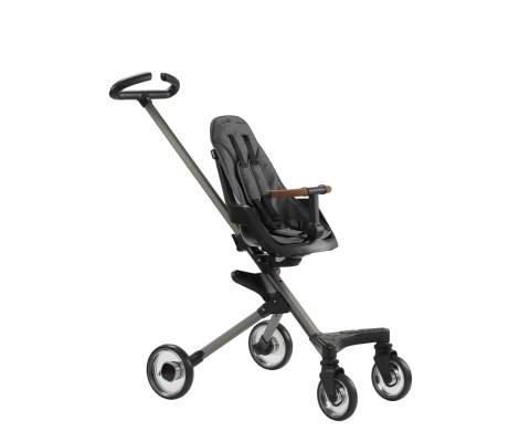 Qplay Qplay Easy Wózek Dziecięcy 3w1 Grey - wygodna, nowoczesna szara spacerówka - lekki aluminiowy stelaż, obracane siedzisko Qplay Qplay Easy Wózek Dziecięcy 3w1 Grey - wygodna, nowoczesna szara spacerówka - lekki aluminiowy stelaż, obracane siedzisko