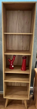 WYPRZEDAŻ Regał - półki Witek Dąb artisan biuro salon pokój WYPRZEDAŻ Regał - półki Witek Dąb artisan biuro salon pokój