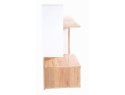 SIGNAL BIURKO B-003 DĄB WOTAN / BIAŁY MAT PŁYTA LAMINOWANA 150x50 półki, szuflada SIGNAL BIURKO B-003 DĄB WOTAN / BIAŁY MAT PŁYTA LAMINOWANA 150x50 półki, szuflada