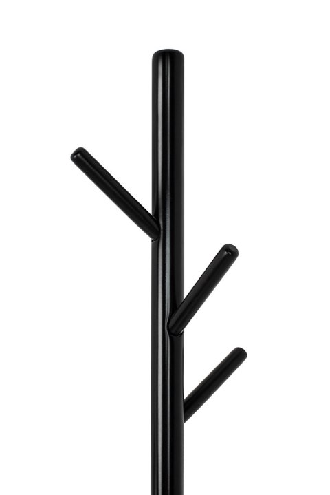 King Home Wieszak stojący STICK czarny - do przedpokoju - drewniany lakierowany na czarno - duża ilość wieszaków King Home Wieszak stojący STICK czarny - do przedpokoju - drewniany lakierowany na czarno - duża ilość wieszaków