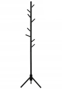 MODESTO wieszak stojący STICK czarny - drewno bukowe MODESTO wieszak stojący STICK czarny - drewno bukowe