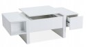 SIGNAL ŁAWA MIDO MDF BIAŁY LAKIER 120X60X40-65 SZUFLADY, UNOSZONY BLAT SIGNAL ŁAWA MIDO MDF BIAŁY LAKIER 120X60X40-65 SZUFLADY, UNOSZONY BLAT