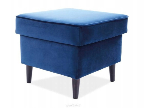 SIGNAL PODNÓŻEK PUFA RON K VELVET GRANATOWY BLUVEL 86 / WENGE DREWNO BUKOWE SIGNAL PODNÓŻEK PUFA RON K VELVET GRANATOWY BLUVEL 86 / WENGE DREWNO BUKOWE