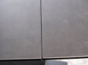 SIGNAL STÓŁ BRISTOL CERAMIC CZARNY EFEKT MARMURU/CZARNY MAT 120(160)X85 - rozkładany, blat szkło hartowane, hiszpańska ceramika