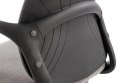 Halmar FIBERO fotel obrotowy gabinetowy popielaty TILT Halmar FIBERO fotel obrotowy gabinetowy popielaty TILT