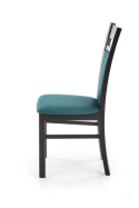 Halmar GERARD2 krzesło czarny / tap: velvet Monolith 37 (ciemny zielony)