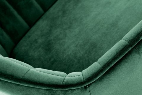 Halmar hoker H103 ciemny zielony tkanina velvet, stal malowana regulowana wysokość do kuchni lokalu Halmar hoker H103 ciemny zielony tkanina velvet, stal malowana regulowana wysokość do kuchni lokalu