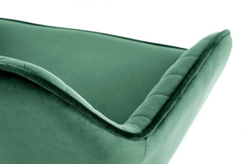 Halmar hoker H103 ciemny zielony tkanina velvet, stal malowana regulowana wysokość do kuchni lokalu Halmar hoker H103 ciemny zielony tkanina velvet, stal malowana regulowana wysokość do kuchni lokalu
