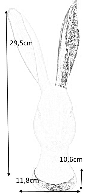 Kare Design KARE figurka dekoracja BUNNY GOLD - biały królik ze złotym wykończeniem, ozdoba dekoracyjna z polirezyny Kare Design KARE figurka dekoracja BUNNY GOLD - biały królik ze złotym wykończeniem, ozdoba dekoracyjna z polirezyny