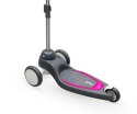 Qplay Qplay Hulajnoga Mika Pink - różowa - święcocy szeroki podest, regulowana rączka, 3 koła, składana, hamulec nożny Qplay Qplay Hulajnoga Mika Pink - różowa - święcocy szeroki podest, regulowana rączka, 3 koła, składana, hamulec nożny