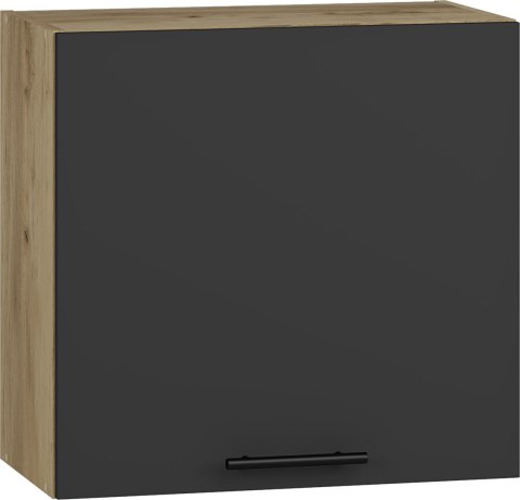 VENTO GOO-60/58 szafka antracyt - dąb craft - szafka kuchenna wisząca - płyta laminowana VENTO GOO-60/58 szafka antracyt - dąb craft - szafka kuchenna wisząca - płyta laminowana