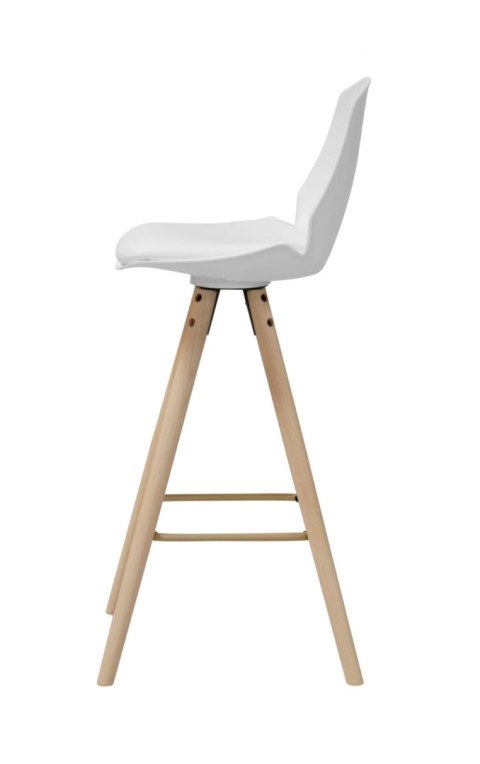 ACTONA Stołek barowy Oslo biały wood ACTONA Stołek barowy Oslo biały wood