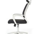 FOTEL OBROTOWY PRACOWNICZY SOCKET Halmar TILT biało-czarny TKANINA MEMBRANOWA SIATKA FOTEL OBROTOWY PRACOWNICZY SOCKET Halmar TILT biało-czarny TKANINA MEMBRANOWA SIATKA