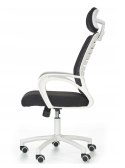 FOTEL OBROTOWY PRACOWNICZY SOCKET Halmar TILT biało-czarny TKANINA MEMBRANOWA SIATKA FOTEL OBROTOWY PRACOWNICZY SOCKET Halmar TILT biało-czarny TKANINA MEMBRANOWA SIATKA