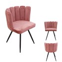 Intesi Krzesło Paum VIC różowe