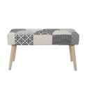 Intesi Ławka Paquet Patchwork szara Intesi Ławka Paquet Patchwork szara