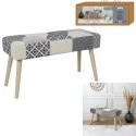 Intesi Ławka Paquet Patchwork szara Intesi Ławka Paquet Patchwork szara