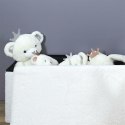 Intesi składana Pufa Intesi Furry Velse White - tapicerowana biała, futerko - zdejmowana pokrywa - organizer na zabawki Intesi składana Pufa Intesi Furry Velse White - tapicerowana biała, futerko - zdejmowana pokrywa - organizer na zabawki