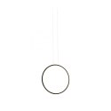 King Home Lampa wisząca sufitowa LED CIRCULO 60 czarna aluminium metal King Home Lampa wisząca sufitowa LED CIRCULO 60 czarna aluminium metal