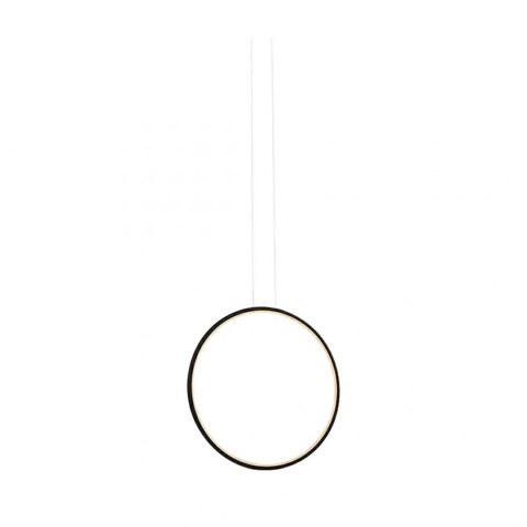 King Home Lampa wisząca sufitowa LED CIRCULO 80 czarna metal aluminium King Home Lampa wisząca sufitowa LED CIRCULO 80 czarna metal aluminium