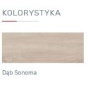 PÓŁKI DO SZAFY DUCA DCP2 (3szt.) - Dąb Sonoma Meblar PŁYTA LAMINOWANA DO SZAFY DC2