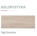 PÓŁKI DO SZAFY DUCA DCP3 (3szt.) - Dąb Sonoma PŁYTA LAMINOWANA Meblar DO SZAFY DC3