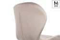 Modesto Design MODESTO krzesło KLIPP VELVET khaki Modesto Design MODESTO krzesło KLIPP VELVET khaki