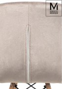 Modesto Design MODESTO krzesło KLIPP VELVET khaki Modesto Design MODESTO krzesło KLIPP VELVET khaki