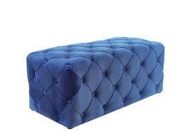 SIGNAL PUFA AVIVA PROSTOKĄT VELVET GRANATOWY BLUVEL 86/ WENGE