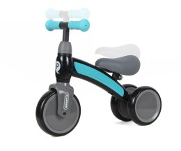 Qplay Qplay Pojazd Jeździk Sweetie Blue - niebieski rowerek trójkołowy - regulowana kierownica i siodełko - miękkie opony 12 m+