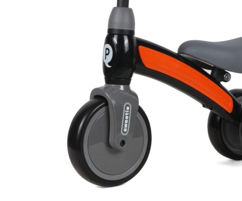 Qplay Qplay Pojazd Jeździk Sweetie Orange - pomarańczowy rowerek trójkołowy - regulowana kierownica i siodełko - miękkie opony Qplay Qplay Pojazd Jeździk Sweetie Orange - pomarańczowy rowerek trójkołowy - regulowana kierownica i siodełko - miękkie opony