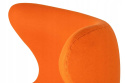 King Home Fotel EGG CLASSIC obrotowy z funkcją bujania, marchewkowy.38 - wełna kaszmirowa, podstawa aluminiowa King Home Fotel EGG CLASSIC obrotowy z funkcją bujania, marchewkowy.38 - wełna kaszmirowa, podstawa aluminiowa