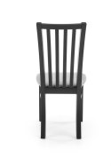 Halmar GERARD7 krzesło drewniane czarny / tap: velvet Monolith 85 (popiel)