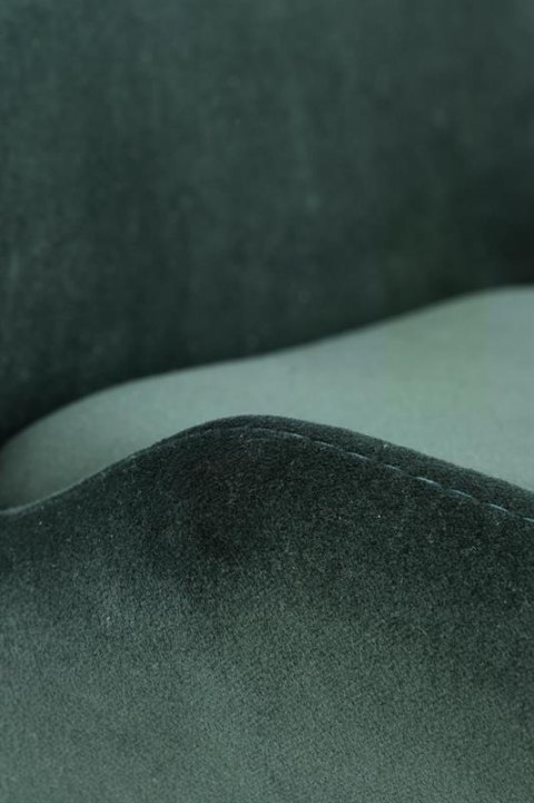 Halmar K454 krzesło ciemny zielony tkanina velvet / stal czarny Halmar K454 krzesło ciemny zielony tkanina velvet / stal czarny
