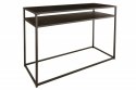 Invicta Interior INVICTA konsola DURE STELL 100cm czarna Invicta Interior INVICTA konsola DURE STELL 100cm czarna