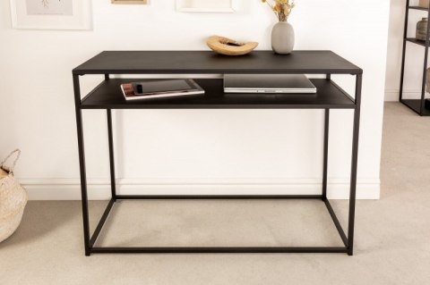 Invicta Interior INVICTA konsola DURE STELL 100cm czarna Invicta Interior INVICTA konsola DURE STELL 100cm czarna