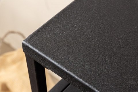 Invicta Interior INVICTA konsola DURE STELL 100cm czarna Invicta Interior INVICTA konsola DURE STELL 100cm czarna