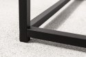 Invicta Interior INVICTA konsola DURE STELL 100cm czarna Invicta Interior INVICTA konsola DURE STELL 100cm czarna