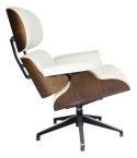 FOTEL OBROTOWY gabinetowy LOUNGE HM PREMIUM SZEROKI King Home BIAŁY SKÓRA WŁOSKA / ORZECH GIĘTE DREWNO stal lakierowana FOTEL OBROTOWY gabinetowy LOUNGE HM PREMIUM SZEROKI King Home BIAŁY SKÓRA WŁOSKA / ORZECH GIĘTE DREWNO stal lakierowana