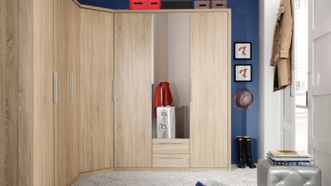 Meble Forte CADIXO CDXS82-D30 Szafa ubraniowa dwudrzwiowa Dąb sonoma Meble Forte CADIXO CDXS82-D30 Szafa ubraniowa dwudrzwiowa Dąb sonoma