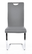 SIGNAL KRZESŁO H790 płozy CHROM/ SZARY EKOSKÓRA SIGNAL KRZESŁO H790 płozy CHROM/ SZARY EKOSKÓRA