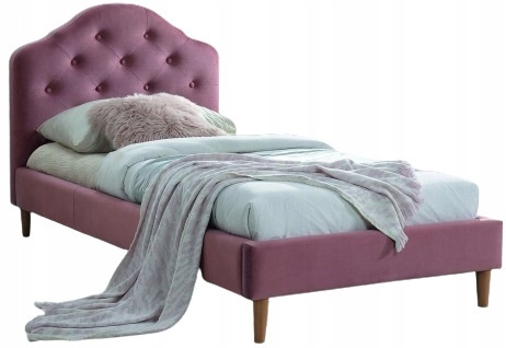 SIGNAL POJEDYNCZE ŁÓŻKO CHLOE VELVET 90X200 ANTYCZNY RÓŻ/DĄB TAP. BLUVEL 52 ZAGŁÓWEK STELAŻ SIGNAL POJEDYNCZE ŁÓŻKO CHLOE VELVET 90X200 ANTYCZNY RÓŻ/DĄB TAP. BLUVEL 52 ZAGŁÓWEK STELAŻ