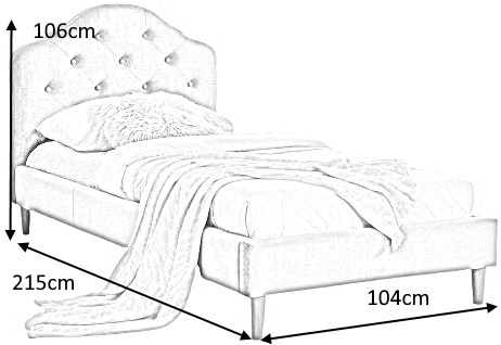 SIGNAL POJEDYNCZE ŁÓŻKO CHLOE VELVET 90X200 ANTYCZNY RÓŻ/DĄB TAP. BLUVEL 52 ZAGŁÓWEK STELAŻ SIGNAL POJEDYNCZE ŁÓŻKO CHLOE VELVET 90X200 ANTYCZNY RÓŻ/DĄB TAP. BLUVEL 52 ZAGŁÓWEK STELAŻ