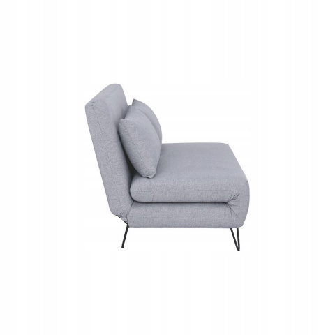 SIGNAL SOFA KANAPA ROZKŁADANA Z FUNKCJĄ SPANIA ZENIA TKANINA SZARY TAP.137/ METAL CZARNY SIGNAL SOFA KANAPA ROZKŁADANA Z FUNKCJĄ SPANIA ZENIA TKANINA SZARY TAP.137/ METAL CZARNY