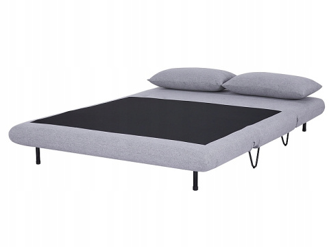 SIGNAL SOFA KANAPA ROZKŁADANA Z FUNKCJĄ SPANIA ZENIA TKANINA SZARY TAP.137/ METAL CZARNY SIGNAL SOFA KANAPA ROZKŁADANA Z FUNKCJĄ SPANIA ZENIA TKANINA SZARY TAP.137/ METAL CZARNY