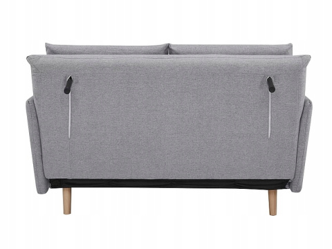 SIGNAL SOFA KANAPA WILLY ROZKŁADANA Z FUNKCJĄ SPANIA TKANINA SZARY TAP.137/ DREWNO BUK do salonu pokoju dla gości SIGNAL SOFA KANAPA WILLY ROZKŁADANA Z FUNKCJĄ SPANIA TKANINA SZARY TAP.137/ DREWNO BUK do salonu pokoju dla gości